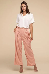 Waffle Trouser Pants - Jessiz Boutique