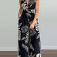 Women's Irregular Printed Halter Neck Jumpsuit - Jessiz Boutique