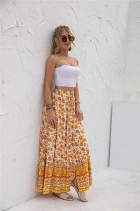 Womens Print Maxi Skirt - Jessiz Boutique