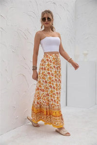 Womens Print Maxi Skirt - Jessiz Boutique