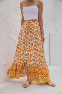 Womens Print Maxi Skirt - Jessiz Boutique