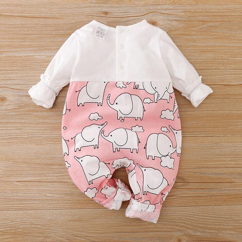 Young Girl Cartoon Graphic Overall Romper - Jessiz Boutique