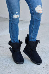 Forever Link Plush Thermal Flat Boots - Jessiz Boutique