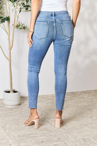 BAYEAS Raw Hem Skinny Jeans - Jessiz Boutique