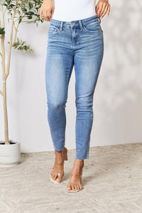 BAYEAS Raw Hem Skinny Jeans - Jessiz Boutique