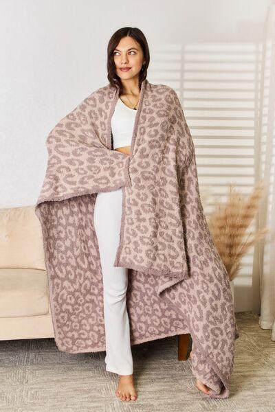 Cuddley Leopard Decorative Throw Blanket - Jessiz Boutique