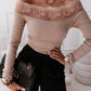 Elegant Lace Long-Sleeved Sweater - Jessiz Boutique