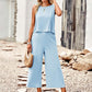 Elegant Top Cropped Pants Set - Jessiz Boutique