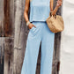 Elegant Top Cropped Pants Set - Jessiz Boutique