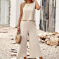 Elegant Top Cropped Pants Set - Jessiz Boutique
