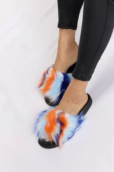 Forever Link Plush Open-Toe Sandals - Jessiz Boutique