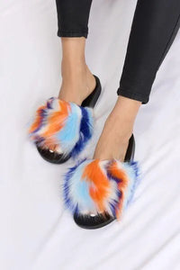 Forever Link Plush Open-Toe Sandals - Jessiz Boutique
