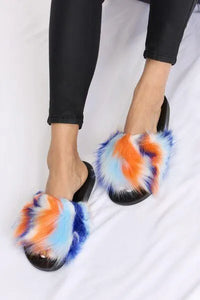 Forever Link Plush Open-Toe Sandals - Jessiz Boutique