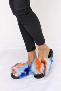 Forever Link Plush Open-Toe Sandals - Jessiz Boutique