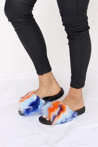 Forever Link Plush Open-Toe Sandals - Jessiz Boutique
