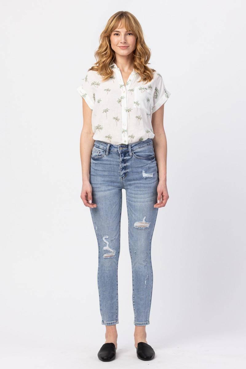 Judy Blue High Waist Skinny Jeans - Jessiz Boutique