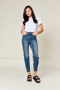 Judy Blue Tummy Control High Waist Slim Jeans - Jessiz Boutique