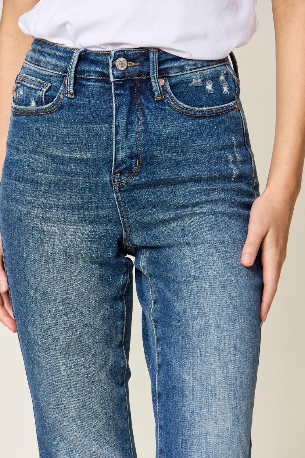 Judy Blue Tummy Control High Waist Slim Jeans - Jessiz Boutique