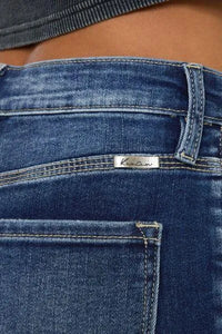 Kancan Cat's Whiskers Button Fly Denim Shorts - Jessiz Boutique