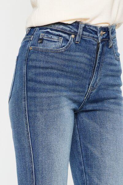 Kancan Cat's Whiskers High Waist Flare Jeans - Jessiz Boutique