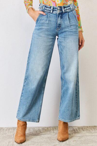 Kancan High Waist Wide Leg Jeans - Jessiz Boutique