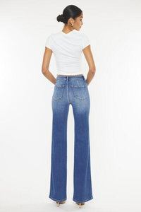 Kancan Ultra High Waist Gradient Flare Jeans - Jessiz Boutique