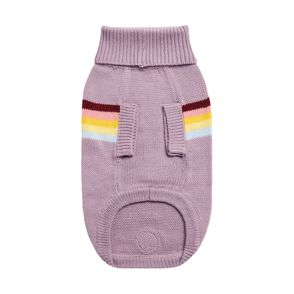 Lavender Retro Comfy Dog Sweater - Jessiz Boutique