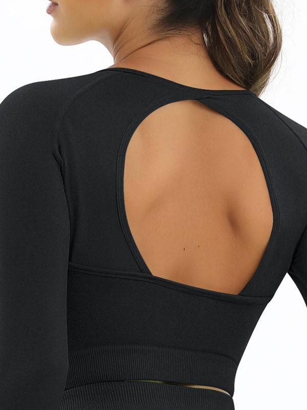 Long-Sleeved Sports Two-Piece Suit - Jessiz Boutique