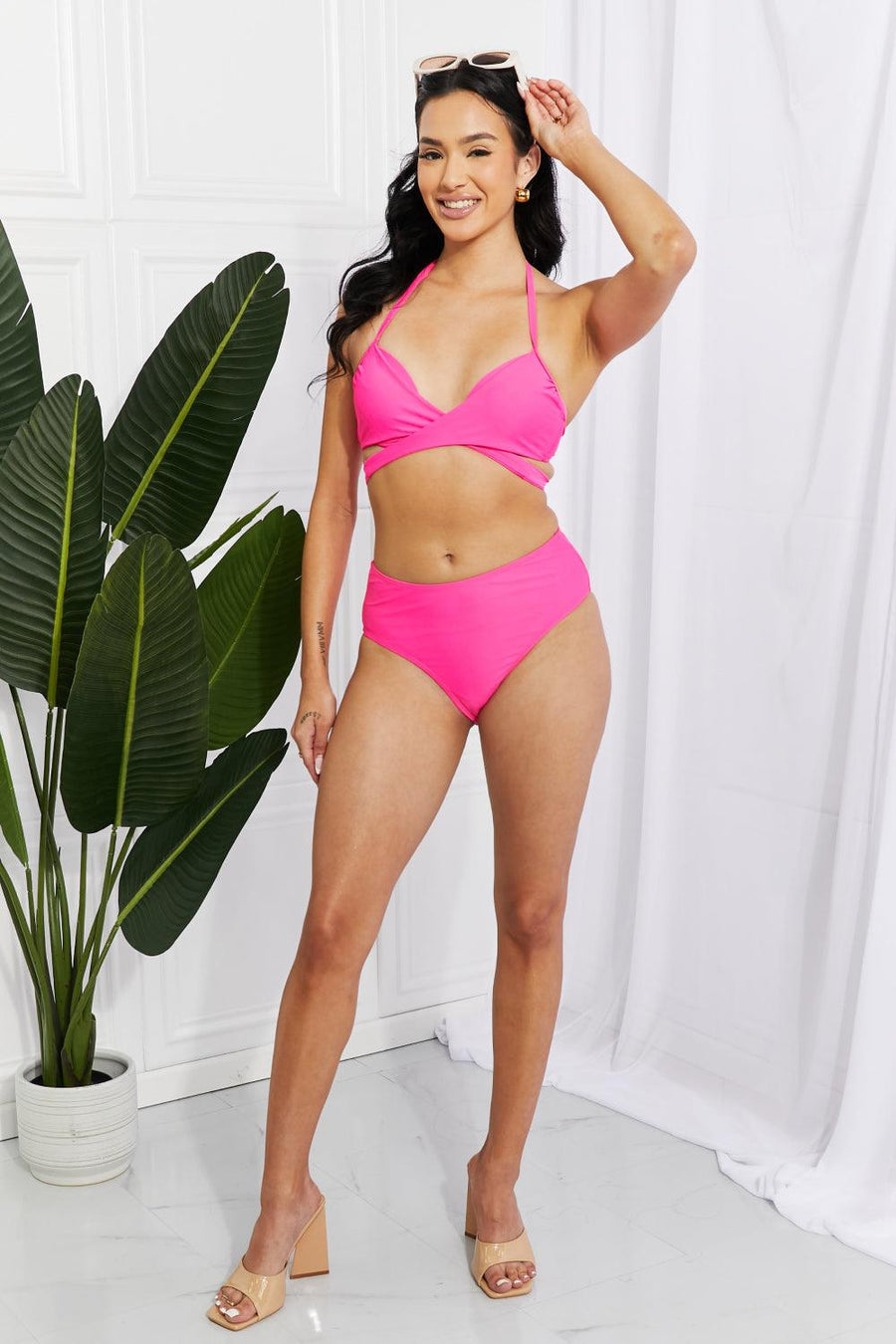 Marina West Swim Summer Splash Halter Bikini - Jessiz Boutique