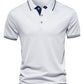 Men's Color Trim Polo Shirt - Jessiz Boutique