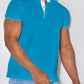 Men's Color Trim Polo Shirt - Jessiz Boutique