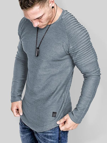 Men's Long Sleeve Muscle Fitted - Jessiz Boutique