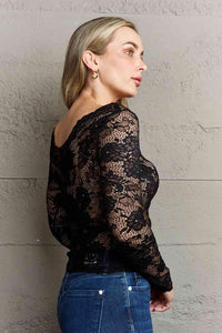 Ninexis Be Kind Off The Shoulder Lace Top - Jessiz Boutique