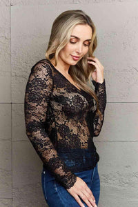 Ninexis Be Kind Off The Shoulder Lace Top - Jessiz Boutique