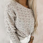 One Shoulder Hollow Casual Sweater - Jessiz Boutique