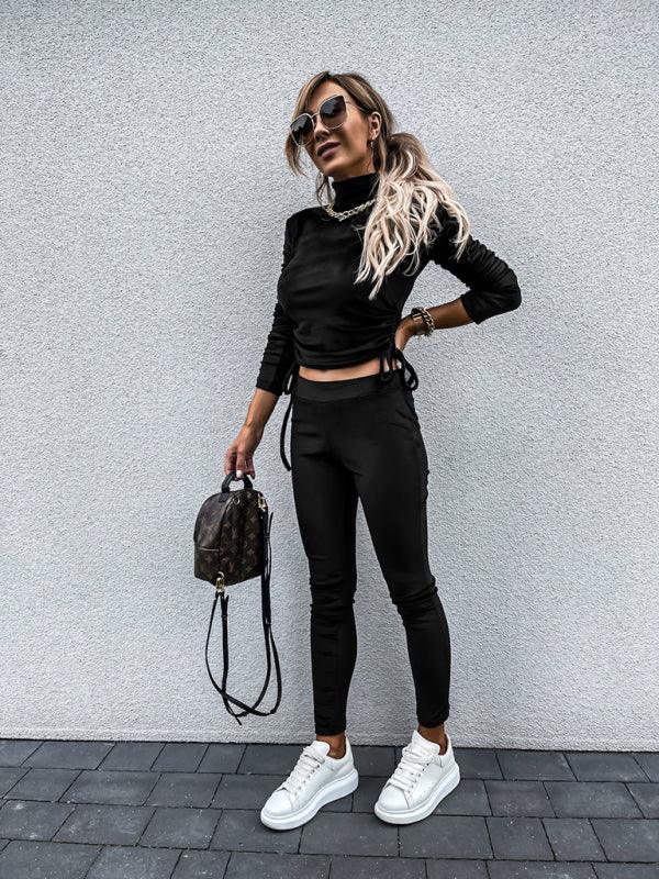 Velvet Sport Suit Two-Piece Set - Jessiz Boutique